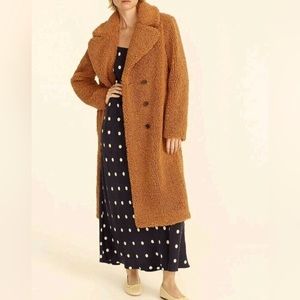 J. Crew Tan Teddy Coat